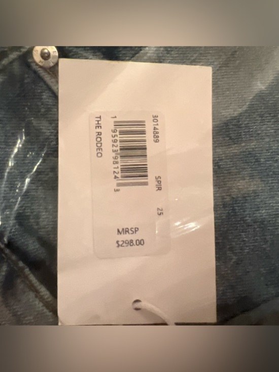 FRAME The Rodeo Low Rise Bootcut Jeans Spirit Wash Size 25 NWT $298 - Picture 12 of 13